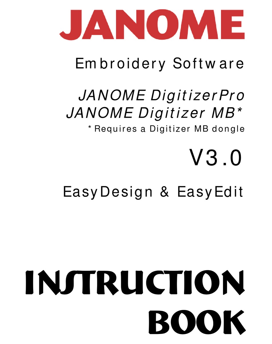 serial key janome artistic digitizer software